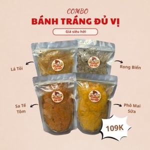 Combo bánh tráng nhà Chốn Ăn Vặt