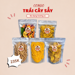 Combo trái cây sấy nhà Chốn Ăn Vặt