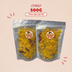 Combo khô gà lá chanh tại chốn ăn vặt