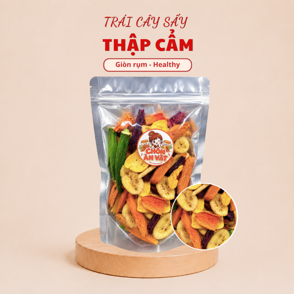 Trái Cây Sấy Thập Cẩm Hấp Dẫn