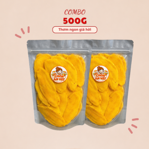 Combo xoài sấy dẻo muối ớt hấp dẫn tại Chốn Ăn Vặt