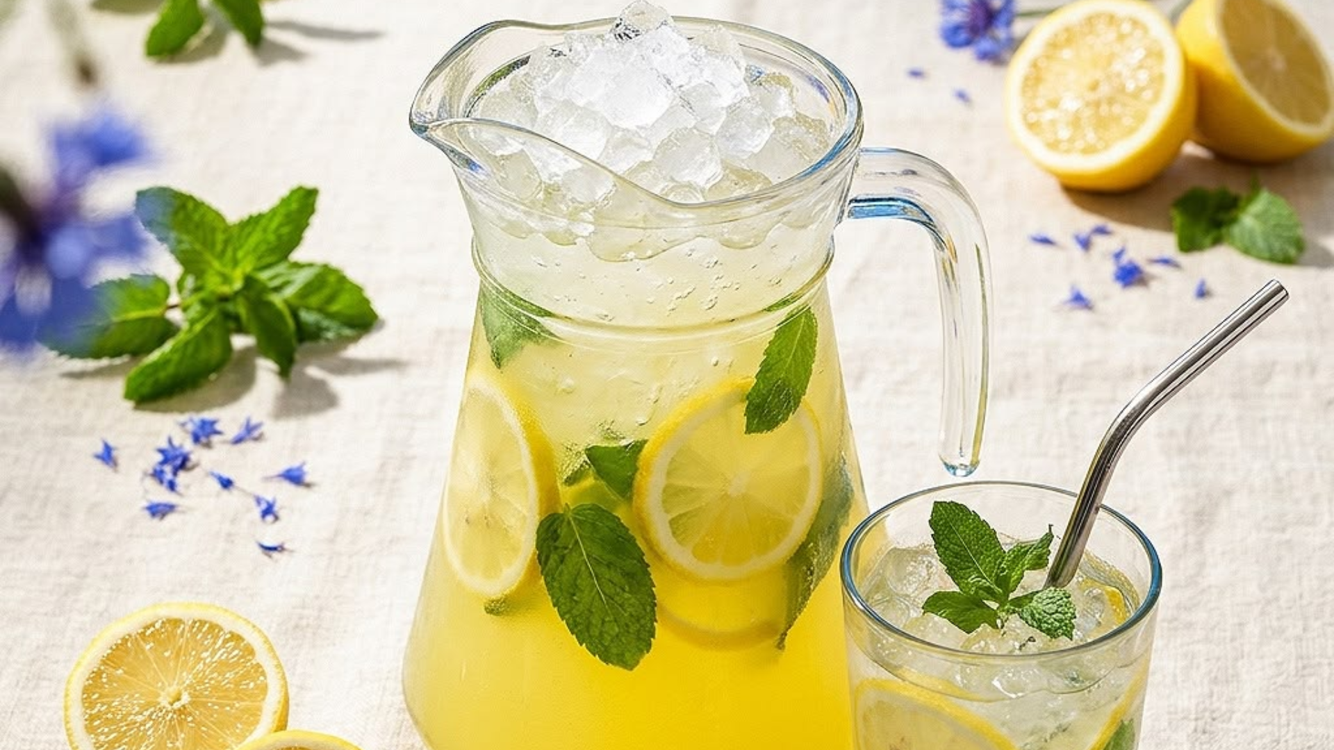 Soda Chanh Giải Khát Mát Lạnh Dễ Làm Tại Nhà
