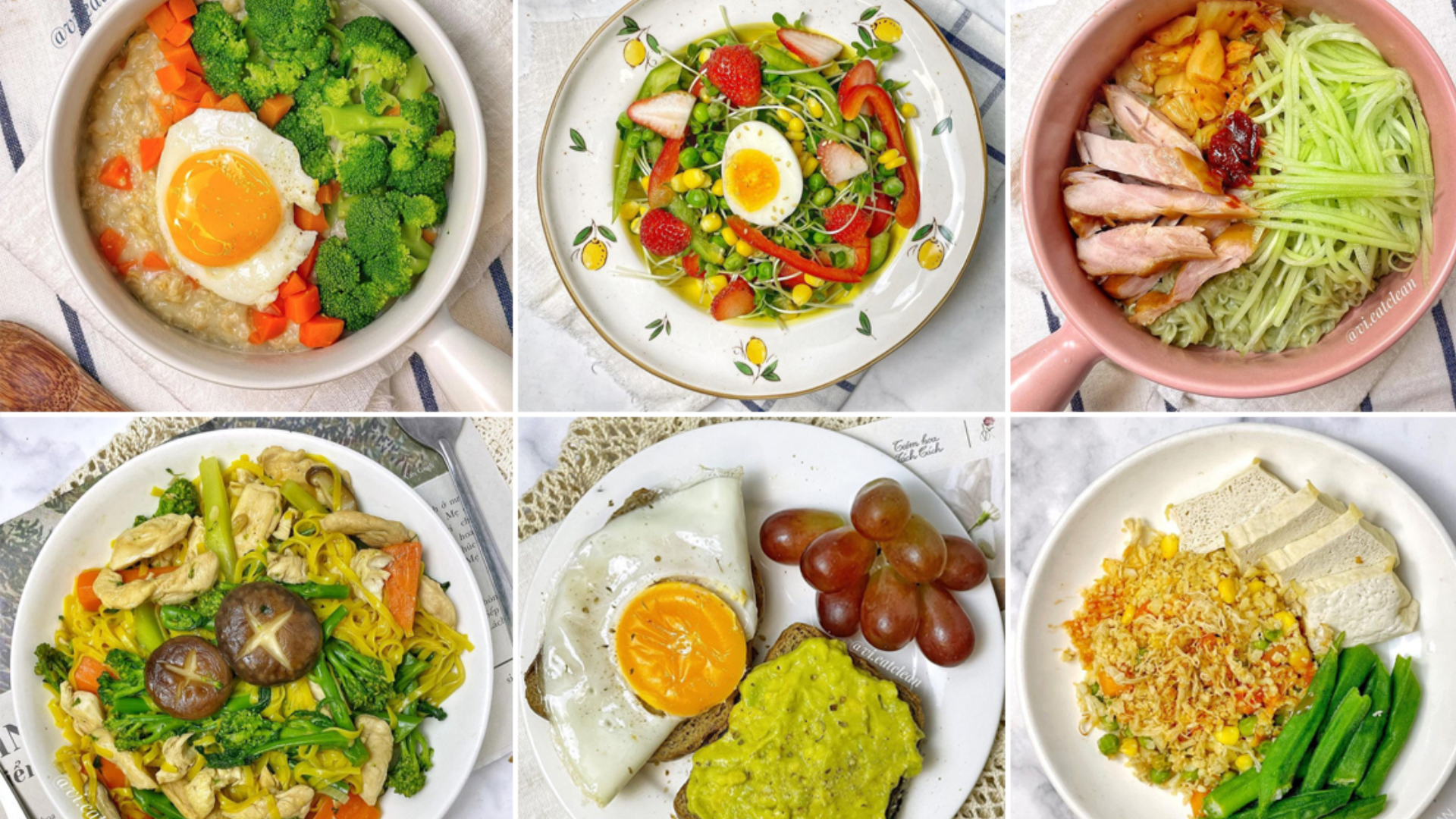 eat clean menu