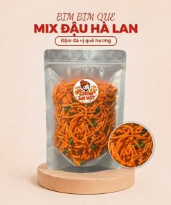 Bim Bim Que Mix Đậu Hà Lan, Giòn Rụm Béo Bùi