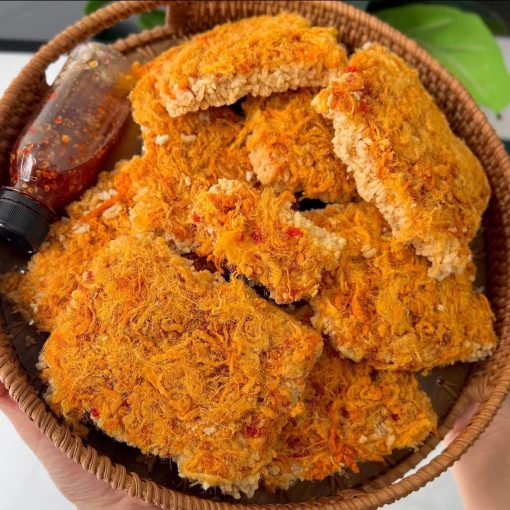 Cơm Cháy Chà Bông Giòn Ngon Đỉnh Chóp, Ăn Là Mê