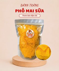 Bánh Tráng Phô Mai Sữa, Thơm Béo Đậm Đà