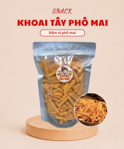 Snack Khoai Tây Lắc Phô Mai, Đậm Vị Phô Mai