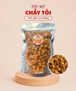 Tóp Mỡ Cháy Tỏi, Giòn Giòn Vui Miệng