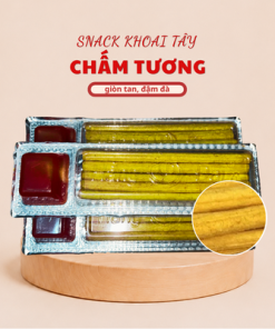 Snack Khoai Tây Chấm Tương, Giòn Tan Đậm Đà